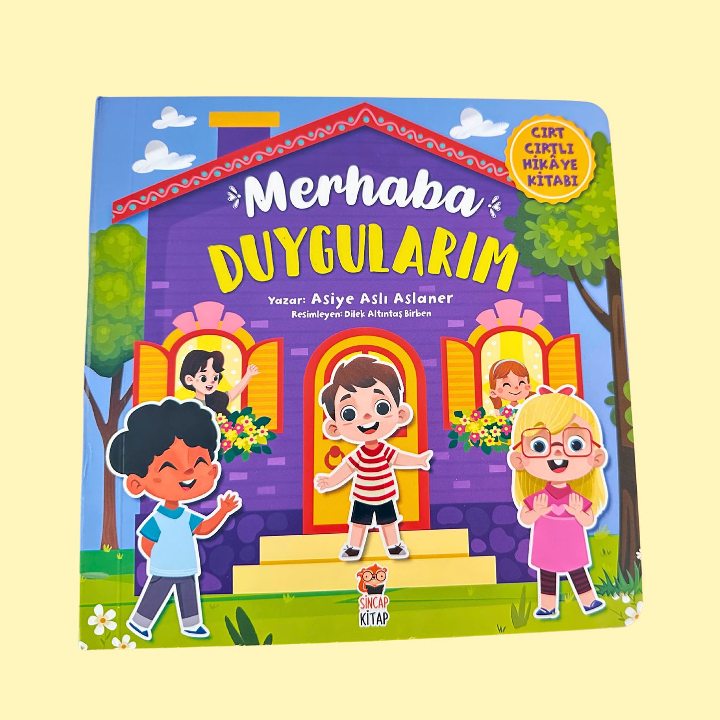 Merhaba Duygularım Cırt Cırtlı Kitap