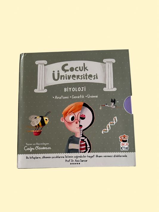 Çocuk üniversitesi Biyoloji Seti (3 Kitap) Çagrı Odabaşi